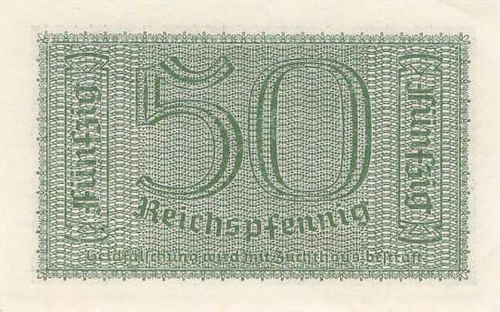 50 Pfennig 1939 Serie 159